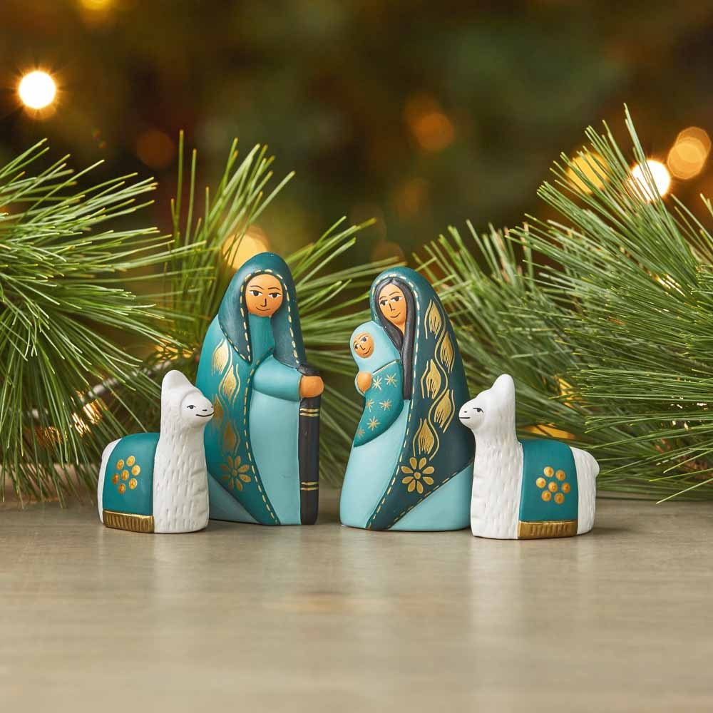 Tranquil Teal Nativity - SERRV International