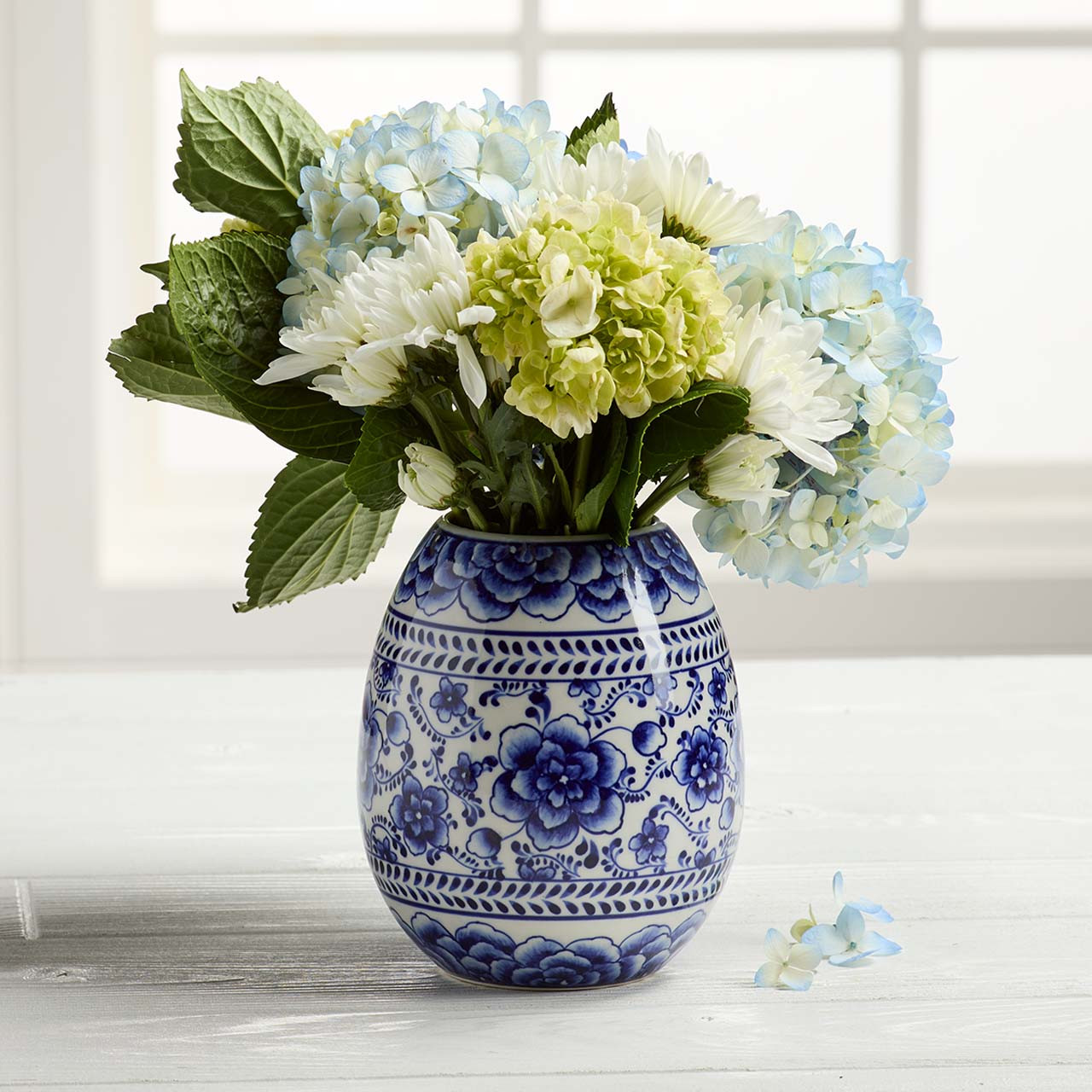 Sustainable Home Accents | Chinoiserie Ceramic Vase | SERRV