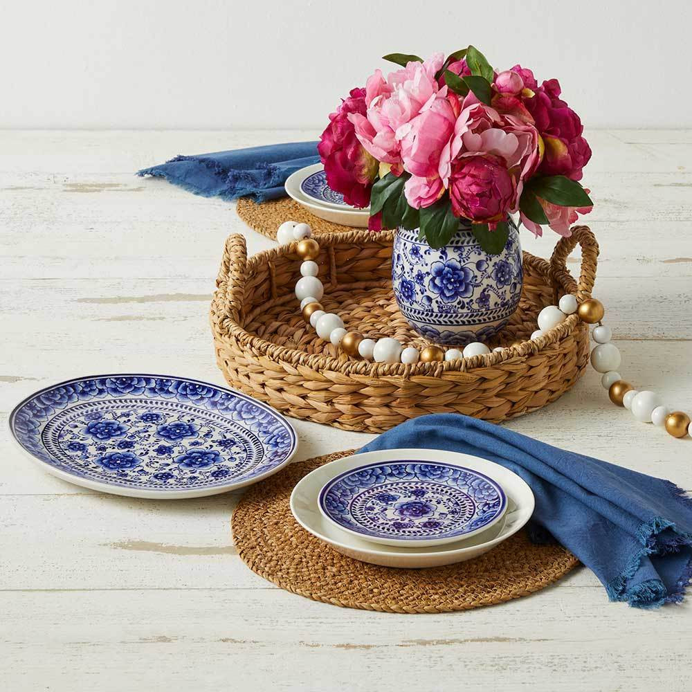 Fair Trade Dinnerware | 6.5 Inch Floral Appetizer Plates | SERRV
