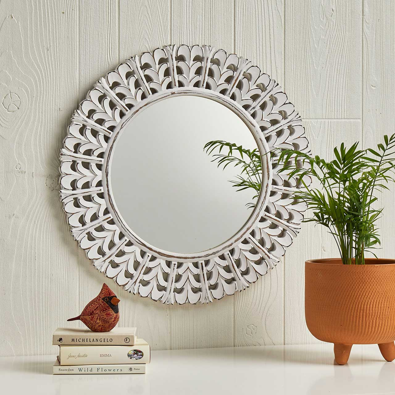 Fair Trade Wall Mirrors Mango Wood Frame Wall Mirror