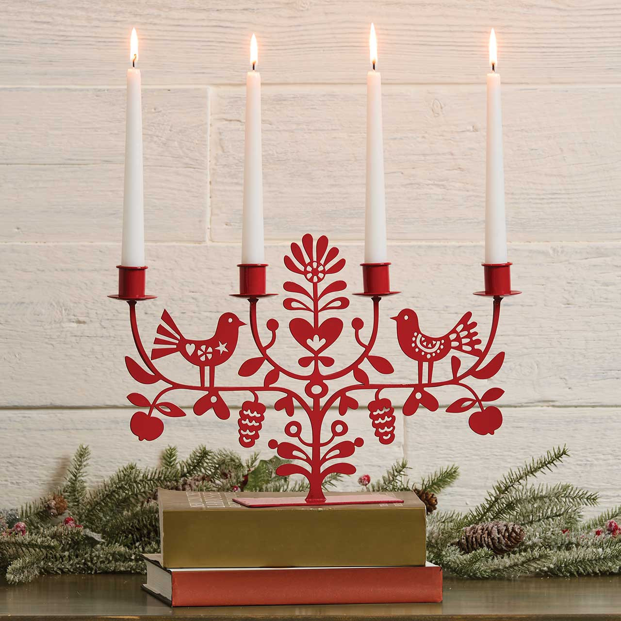 SERRV Folk Art Candelabra - Thumbnail 2