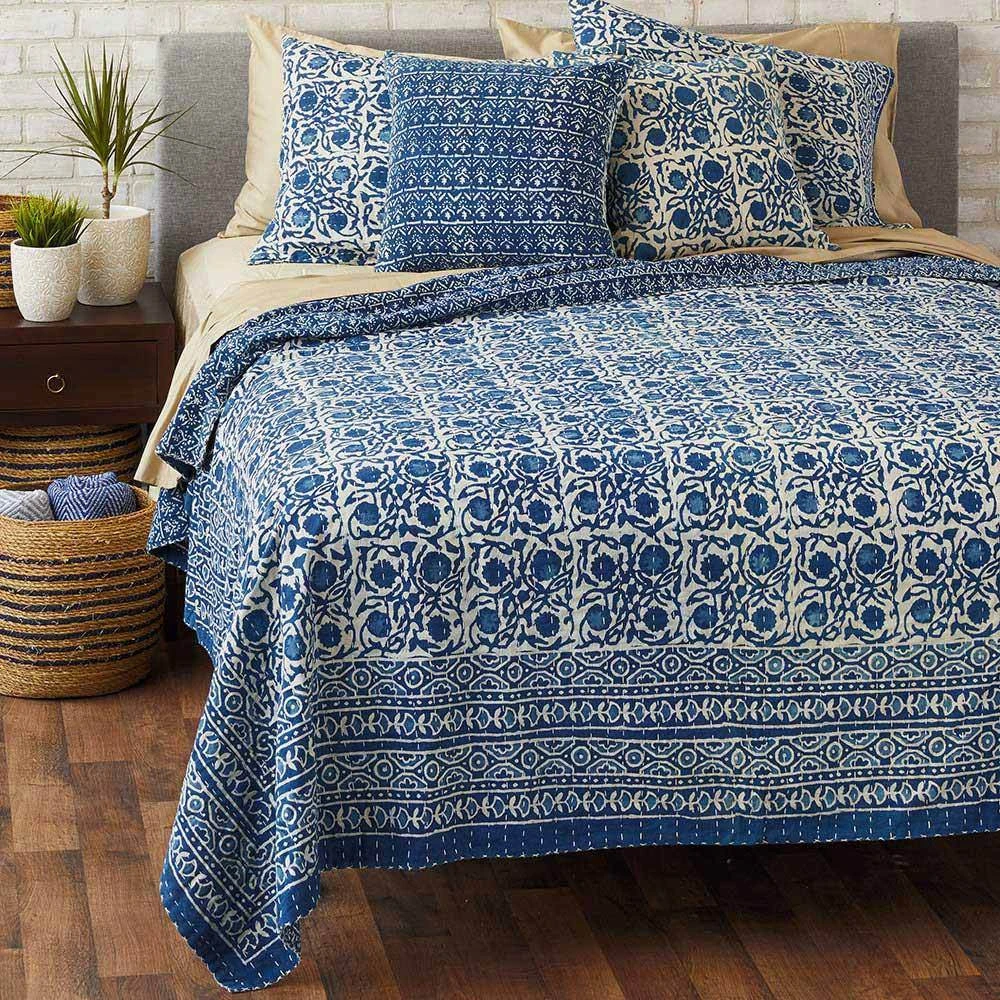 Floral Dabu Bedding
