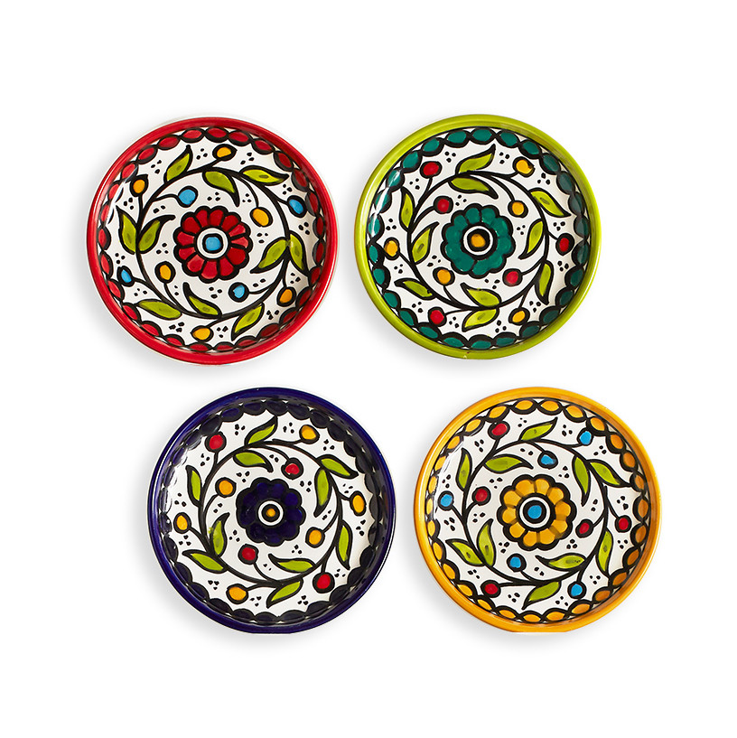 West Bank Appetizer Plates | 5 Inch Ceramic Plates | SERRV