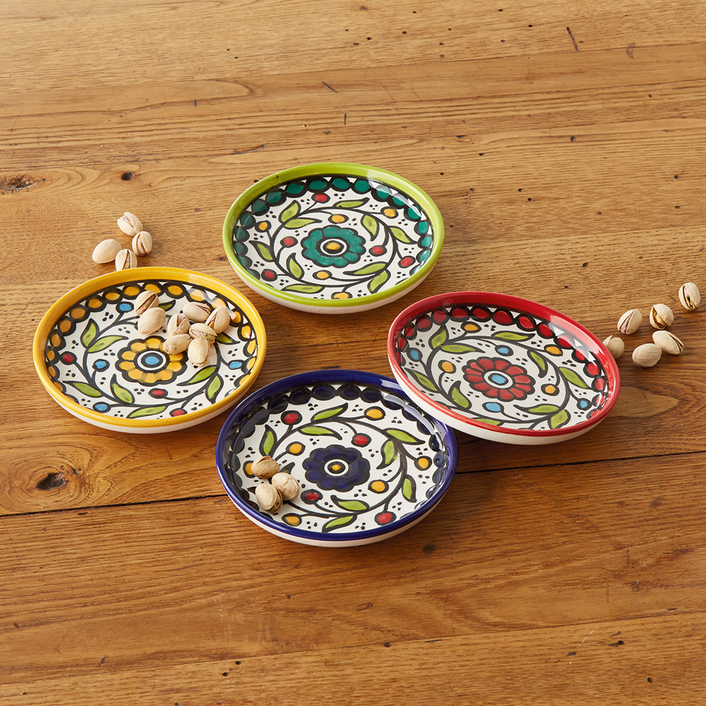 West Bank Appetizer Plates | 5 Inch Ceramic Plates | SERRV