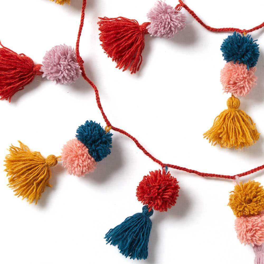 SERRV Pom Pom Garland - Thumbnail 2