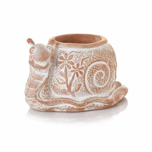 serrv what's the hurry snail planter
