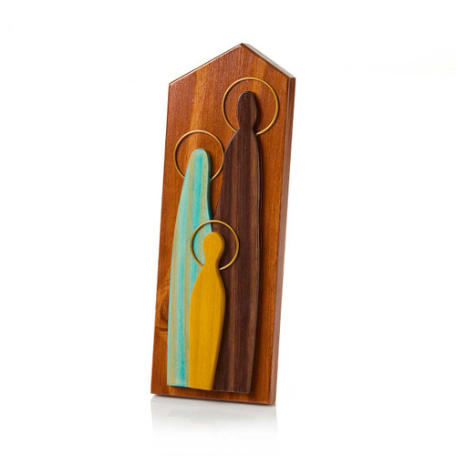 serrv holy family upcycled art