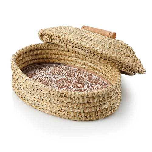serrv butterfly garden breadwarmer