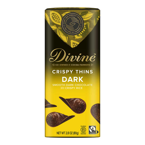 serrv dark chocolate crispy thins