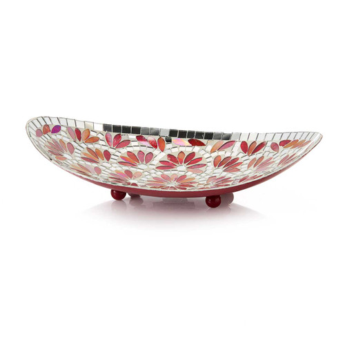 serrv berry mosaic display dish
