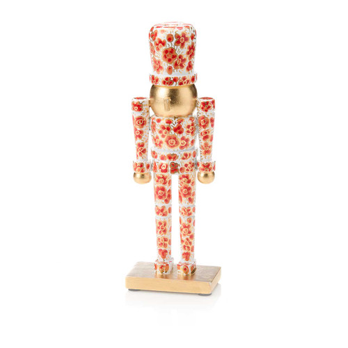 serrv crimson painted nutcracker