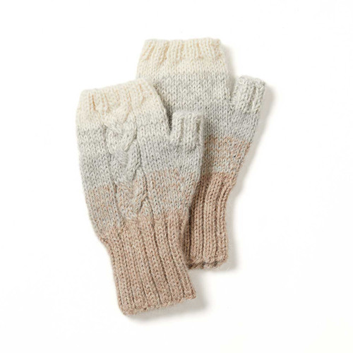 serrv sandstone alpaca glovelettes