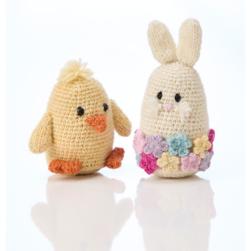 serrv hop & peep easter buddies - set of 2