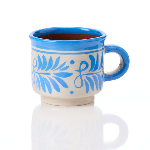 serrv vibrante azul mug