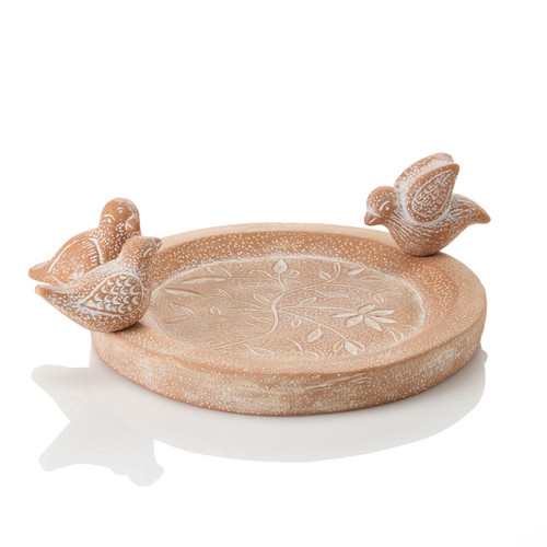 serrv little flock bird feeder