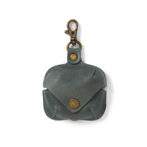 serrv mist leather earbud case