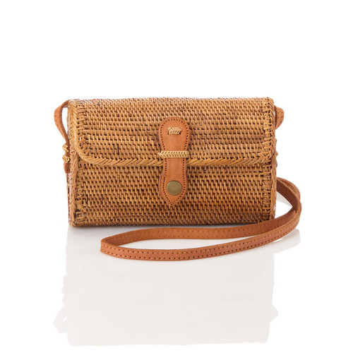 serrv sumatra rattan clutch