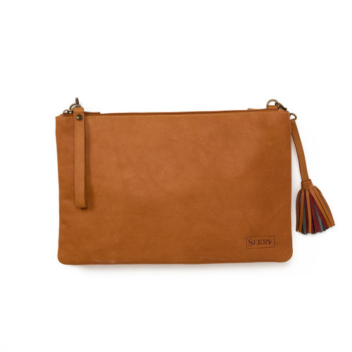 serrv camel ankita tech bag