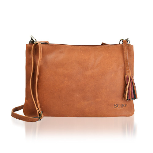 serrv camel ankita tech bag alt 6