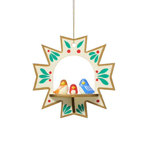 serrv holiday tweetings ornament