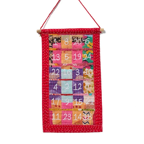 serrv upcycled sari advent calendar