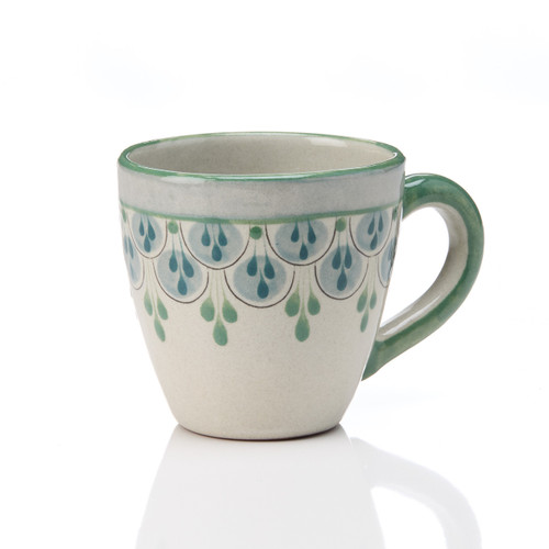 serrv eucalyptus droplet mug