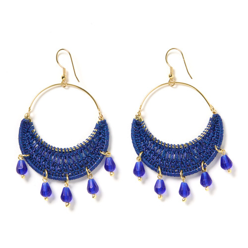 serrv nira cresent earrings