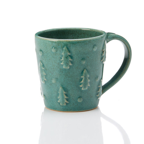 serrv evergreen tree mug