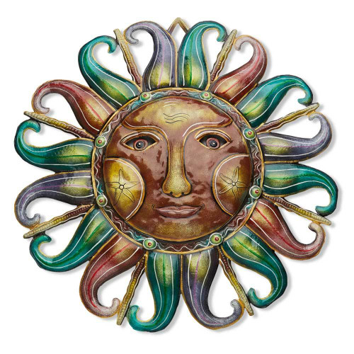 Haitian Metal Art | Tropical Oasis Metal Wall Art | SERRV