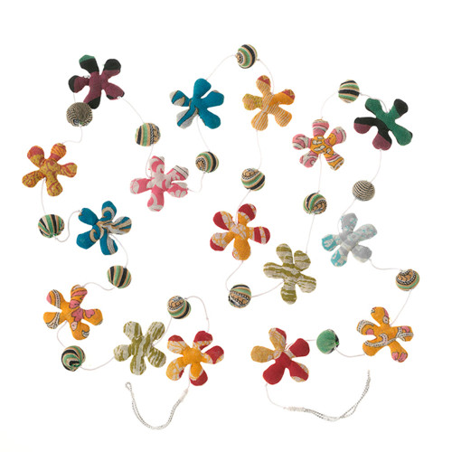 serrv sari flower garland