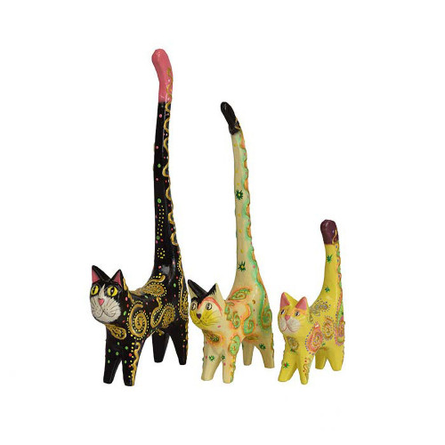 serrv party cats set of 3
