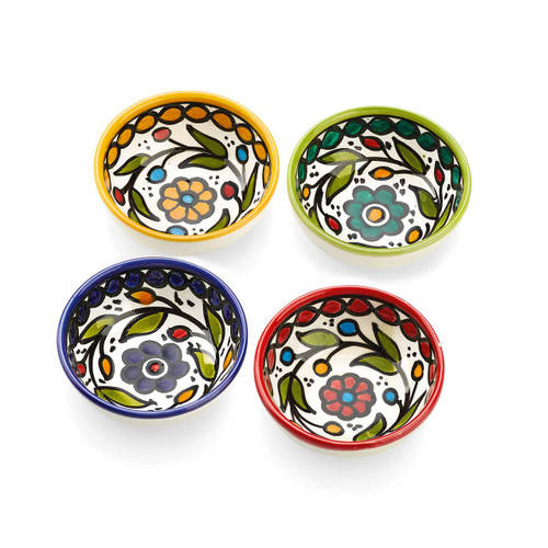 serrv west bank dipping bowls - set of 4 alt 2
