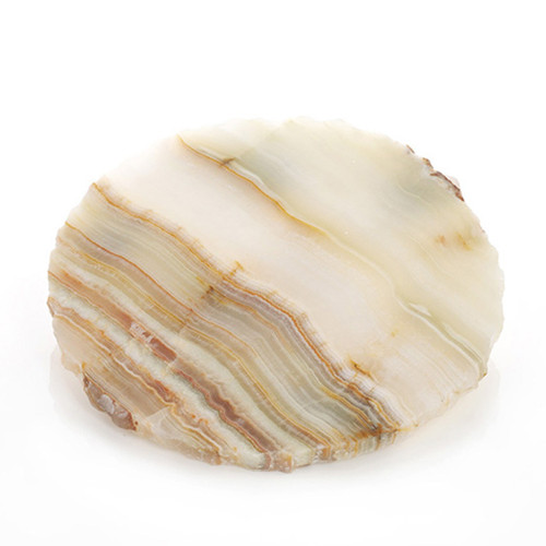 serrv rough-edge onyx trivet