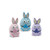 serrv pastel quilled bunny trio