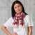 serrv plum meadow hand-painted scarf alt
