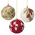 serrv winter felted ball ornaments set of 3 serrv winter felted ball ornaments set of 3