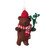 serrv mistletoe bear ornament serrv mistletoe bear ornament