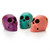 serrv floracion decorative skulls - set of 3 alt