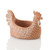 serrv chicken terracotta planter