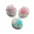 serrv starflower felt eggs - set of 3