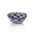 serrv gingham scallop basket