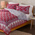 serrv crimson paisley vine bedding set