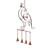 serrv standing crane wind chime