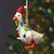 serrv festive goose ornament alt