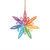 serrv quilled rainbow star ornament