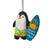 serrv surf's up penguin ornament