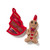 serrv holiday pot handle holders - set of 2