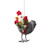 serrv cozy chicken ornament