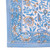 serrv rustic floral runner pattern close up