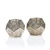 serrv silver snowflake lanterns - set of 2